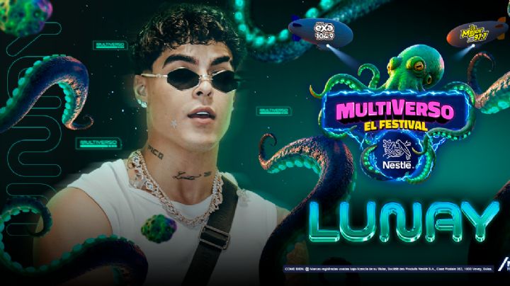 "Multiverso Nestlé “El Festival” 2026: Lunay el segundo artista confirmado del género urbano