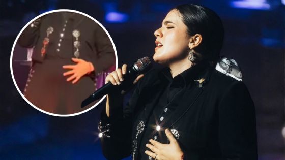 Camila Fernández: Así anunció su segundo embarazo en pleno concierto en Guadalajara | VIDEO