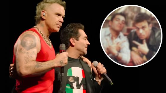 Omar Chaparro sorprende como invitado especial en el concierto de Robbie Williams en México: Así fue