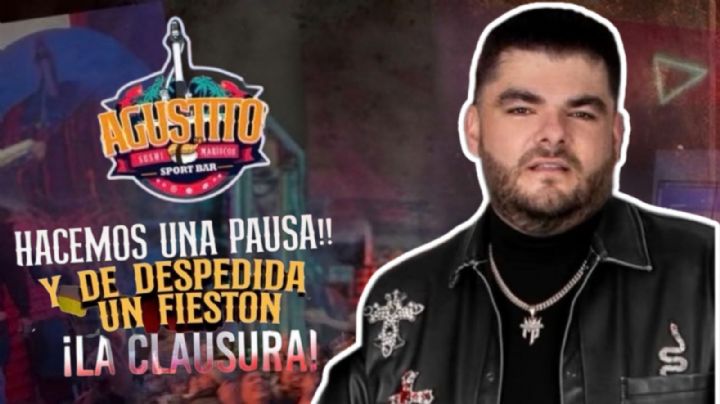 Max Peraza cerrará la primera sucursal de su restaurante “Agustito”; estas son las sorpresas preparadas para la clausura