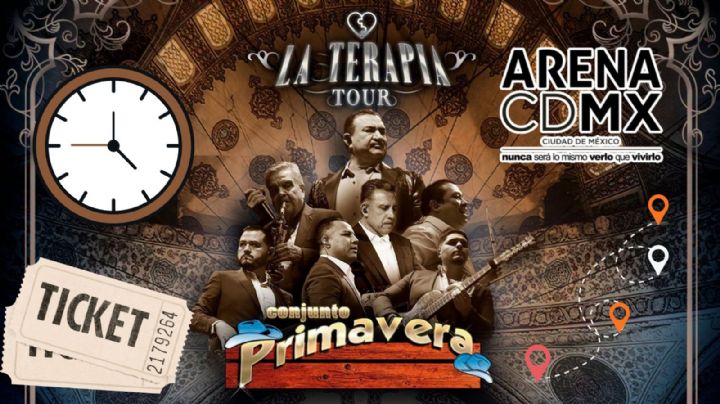 Conjunto Primavera en la Arena CDMX 2026: Horarios, rutas, boletos y artistas invitados al concierto HOY 9 de octubre