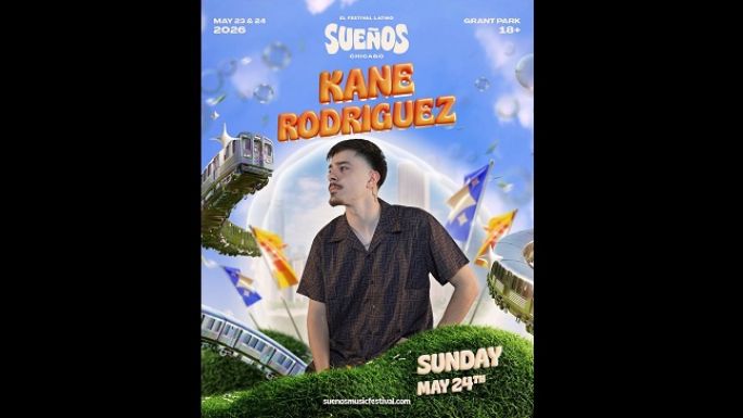 Muy pronto Kane Rodríguez en uno de los festivales más importantes de la música latina