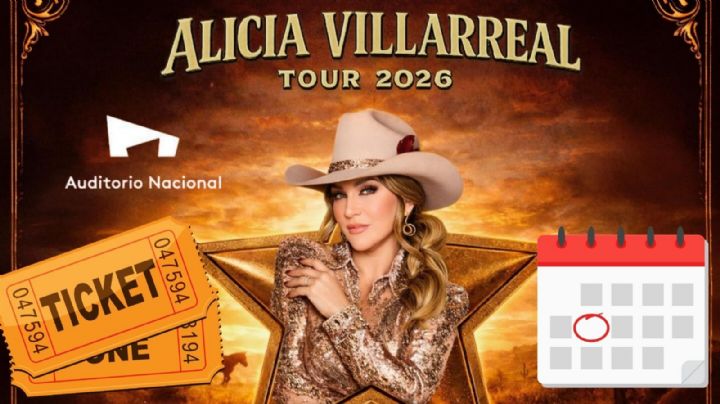 Alicia Villarreal en el Auditorio Nacional 2026: Lista completa de zonas y precios de los boletos para el “Bendita Locura Tour”