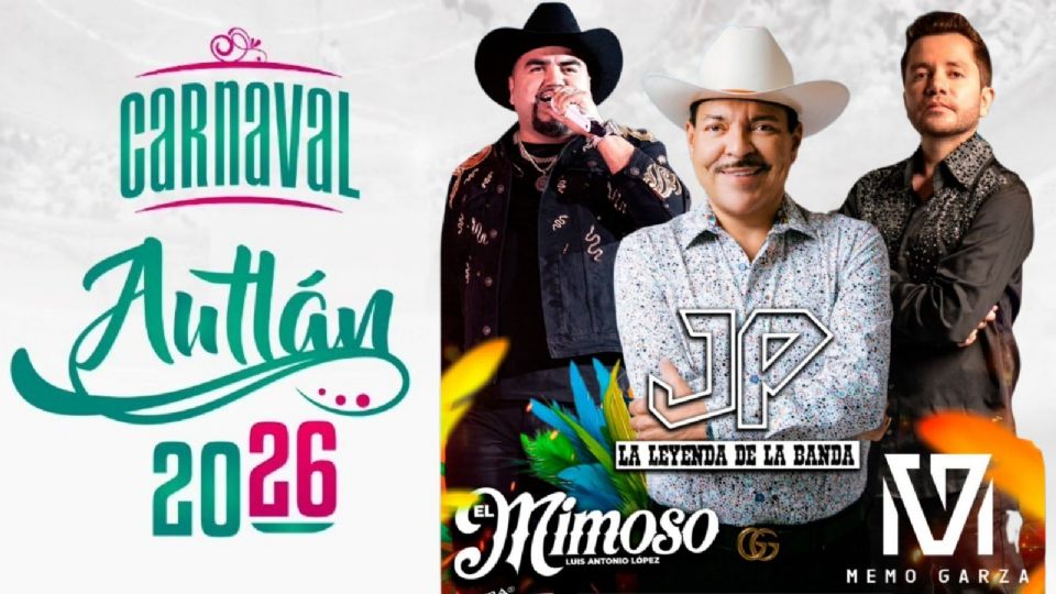 Artistas que se presentarán HOY en el Carnaval Autlán 2026