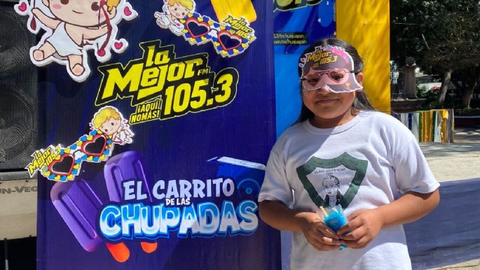 ¡PORQUE CON UNA CHUPADITA SE TE BAJA EL CALOR!