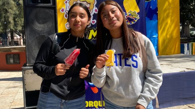 ¡PORQUE CON UNA CHUPADITA SE TE BAJA EL CALOR!