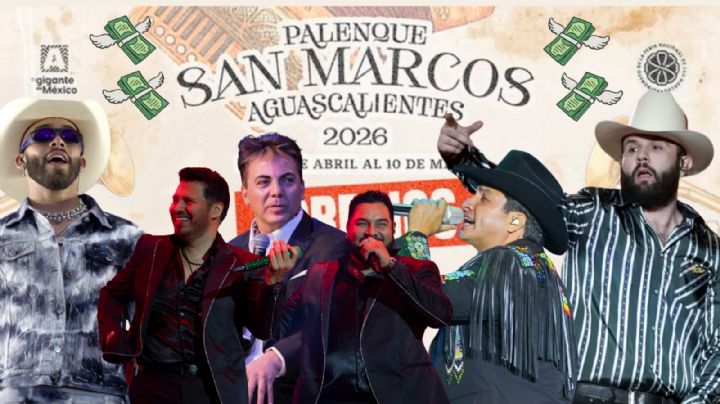 Palenque Aguascalientes 2026: Precios y zonas de los conciertos en la Feria Nacional de San Marcos