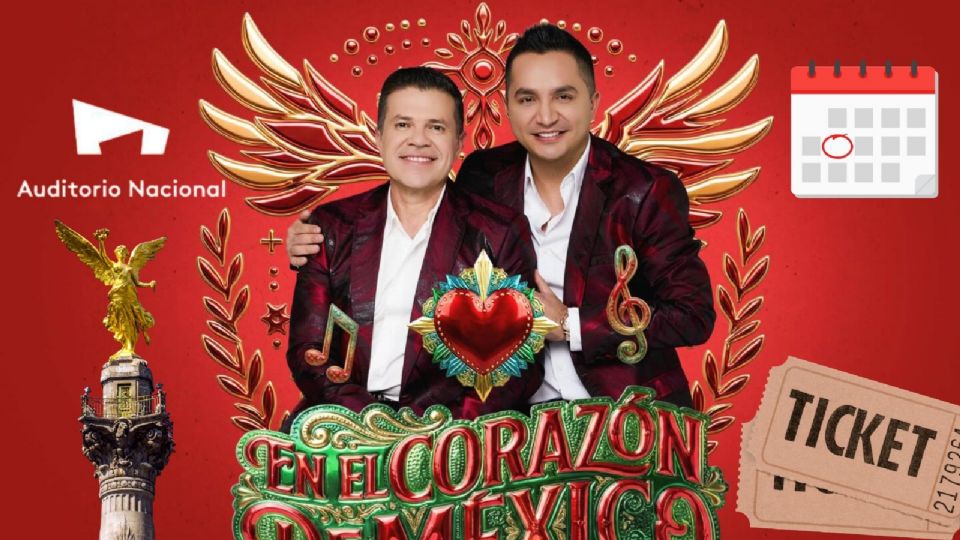Jorge Medina y Josi Cuen se presentarán en el Auditorio Nacional de la CDMX