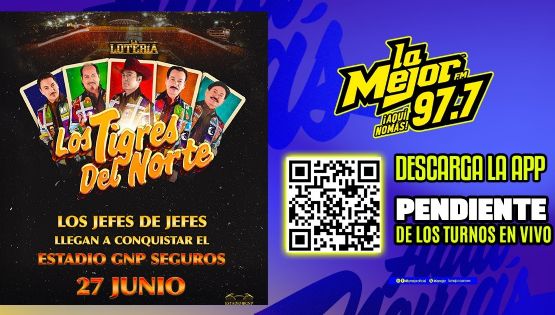 Gana boletos para ver a Los Tigres del Norte
