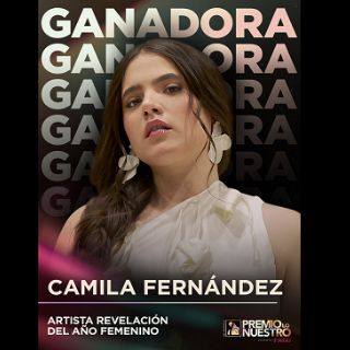 Camila Fernández hace historia en Premio Lo Nuestro 2026