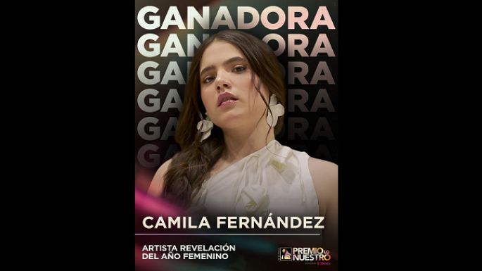 Camila Fernández hace historia en Premio Lo Nuestro 2026
