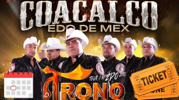El Trono de México dará concierto en Coacalco, EDOMEX: Fecha, sede y precio de los boletos