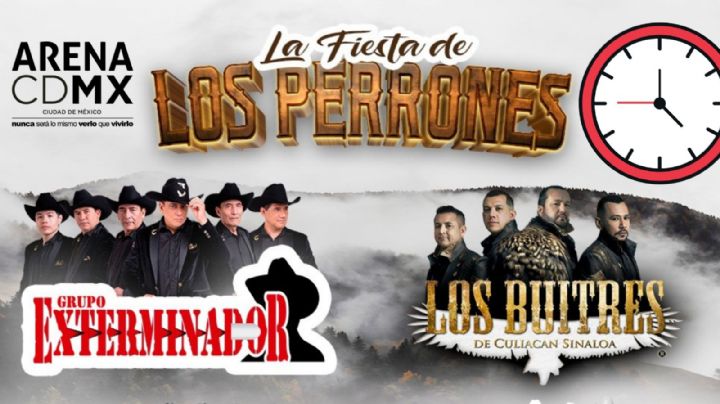 “La Fiesta de los Perrones” en la Arena CDMX 2026: Artistas, horarios, rutas y precios para el concierto de HOY 20 de febrero