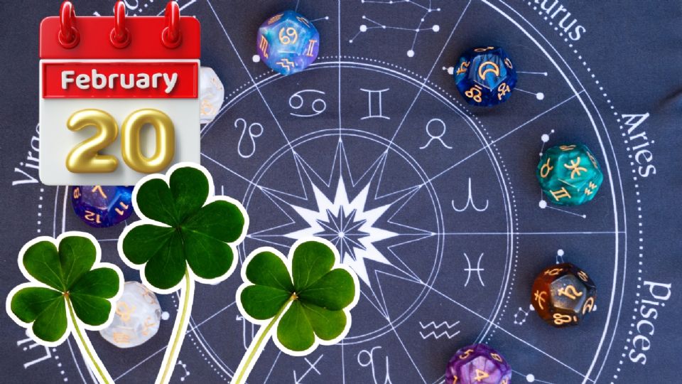 Números de la suerte para cada signo hoy 20 de febrero 2026