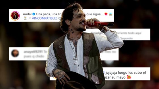 Christian Nodal responde con humor a criticas de internautas en redes sociales: "¿escusemua?"