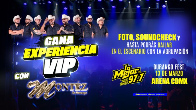 Gana tu experiencia VIP para el Durango Fest
