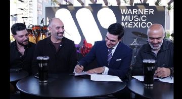 Raúl Hernández Jr firma con Warner Music México