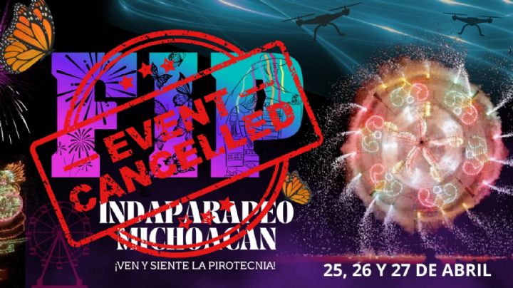 Cancelan la Feria Internacional de Pirotecnia de Indaparapeo 2026 en Michoacán por esta importante razón