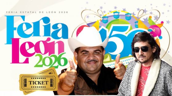 Feria Estatal de León 2026: Cartel de artistas que se presentarán HOY 4 de febrero en la CLAUSURA