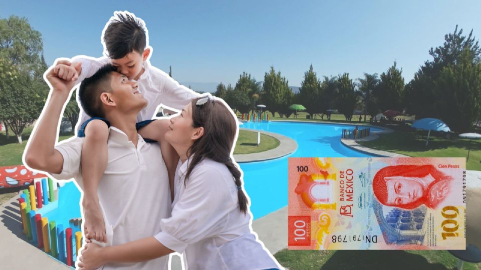 Balneario de aguas termales en Hidalgo.