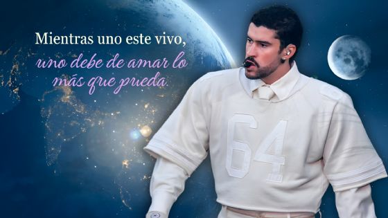 El mensaje de Bad Bunny sobre el amor que conmovió al mundo: ¡De los Grammy al Super Bowl!
