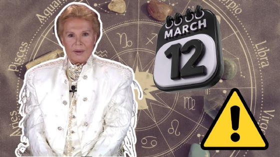 Horóscopo HOY 12 de marzo: La advertencia URGENTE de Walter Mercado para cada signo