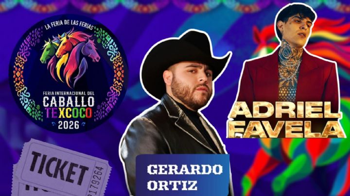 Feria del Caballo Texcoco 2026: Cartelera completa de artistas que se presentarán HOY 13 de marzo durante la INAUGURACIÓN