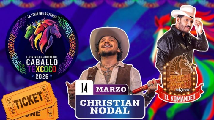 Feria del Caballo Texcoco 2026: Artistas que se presentarán HOY 14 de marzo en el Teatro del Pueblo y el Palenque; precios