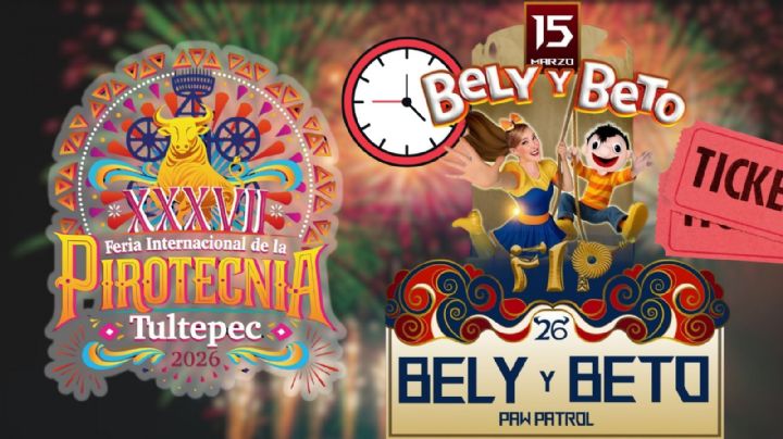 Feria Internacional de la Pirotecnia Tultepec 2026: Cartelera de artistas que se presentarán HOY 15 de marzo en la CLAUSURA