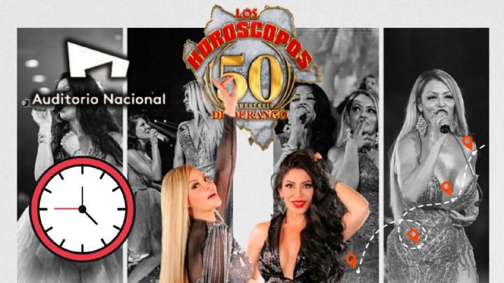Horóscopos de Durango en el Auditorio Nacional 2026: ¿A qué hora empieza el concierto HOY 18 de marzo en CDMX y cómo llegar?