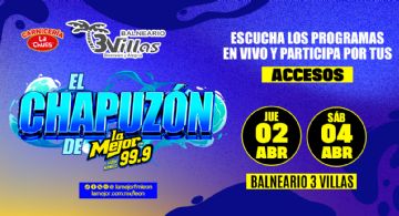 EL CHAPUZÓN DE LA MEJOR FM 99.9