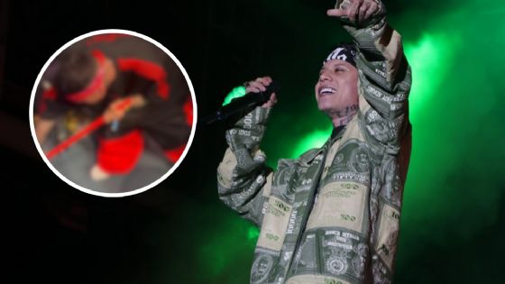 Captan a Santa Fe Klan limpiando en pleno evento de la UFC México: "Siempre tan humilde" VIDEO