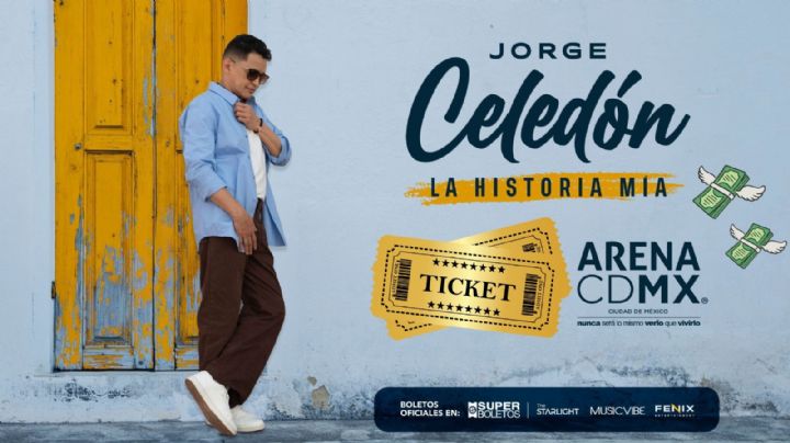 Jorge Celedón llega a la CDMX: Fecha, venta de boletos y precios para su concierto en la Arena CDMX