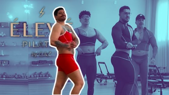 Eduin Caz en su era pilates: Así lució el cantante en la inauguración del emprendimiento de Daisy