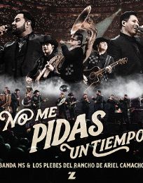 Foto descriptiva de: Dos grandes se unen: Banda MS y Los Plebes del Rancho de Ariel Camacho