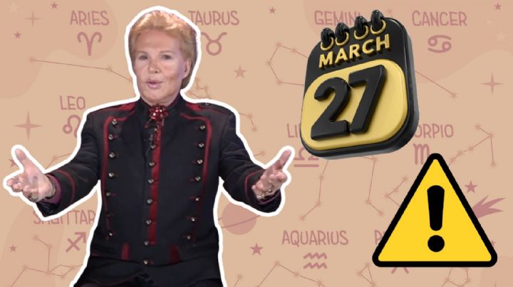 Horóscopo HOY 27 de marzo: La advertencia URGENTE de Walter Mercado para cada signo