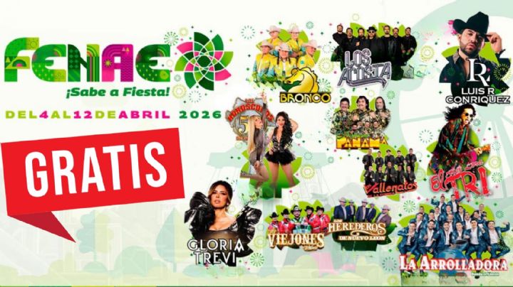 Feria Nacional de la Enchilada 2026: Luis R. Conriquez, La Arrolladora y más GRATIS en San Luis Potosí