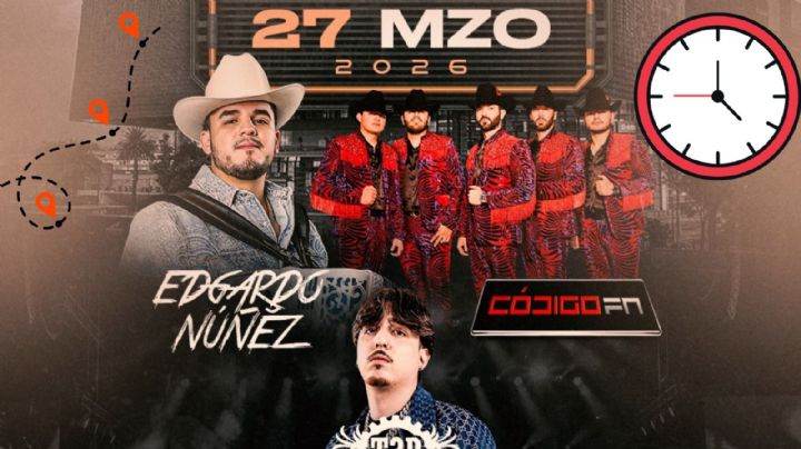 Edgardo Núñez, Código FN y Tercer Elemento en la Arena CDMX 2026: ¿A qué hora empieza el concierto HOY 27 de marzo y cómo llegar?