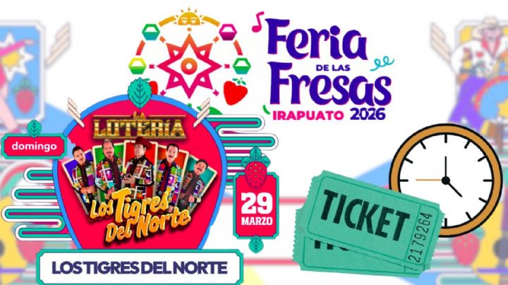Feria de las Fresas Irapuato 2026: ¿A qué hora empieza el concierto de Los Tigres del Norte HOY 29 de marzo durante la CLAUSURA?