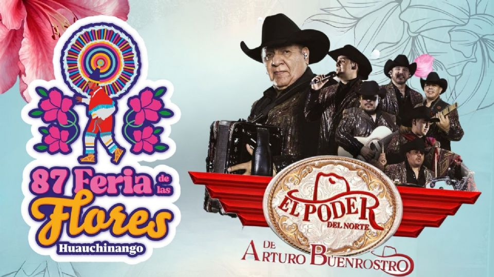 Artistas que se presentarán HOY en la Feria de las Flores Huauchinango 2026