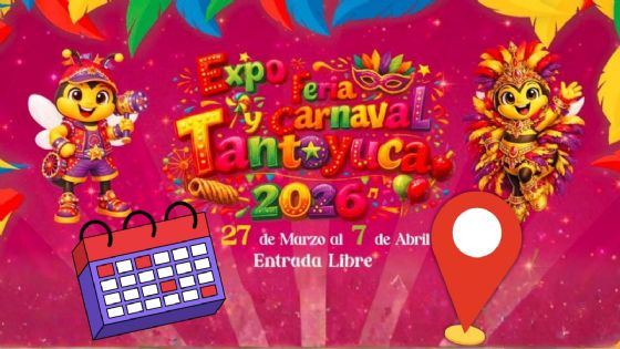 Expo Feria y Carnaval Tantoyuca 2026: Cartel de artistas que se presentarán GRATIS en Veracruz