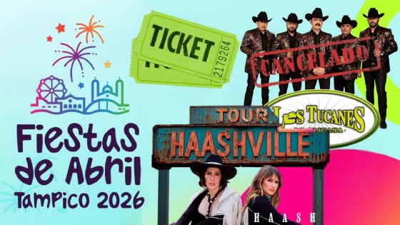 Fiestas de Abril Tampico 2026: Artistas que se presentarán HOY 12 de abril en la CLAUSURA; precios