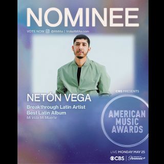 Netón Vega irrumpe en los American Music Awards