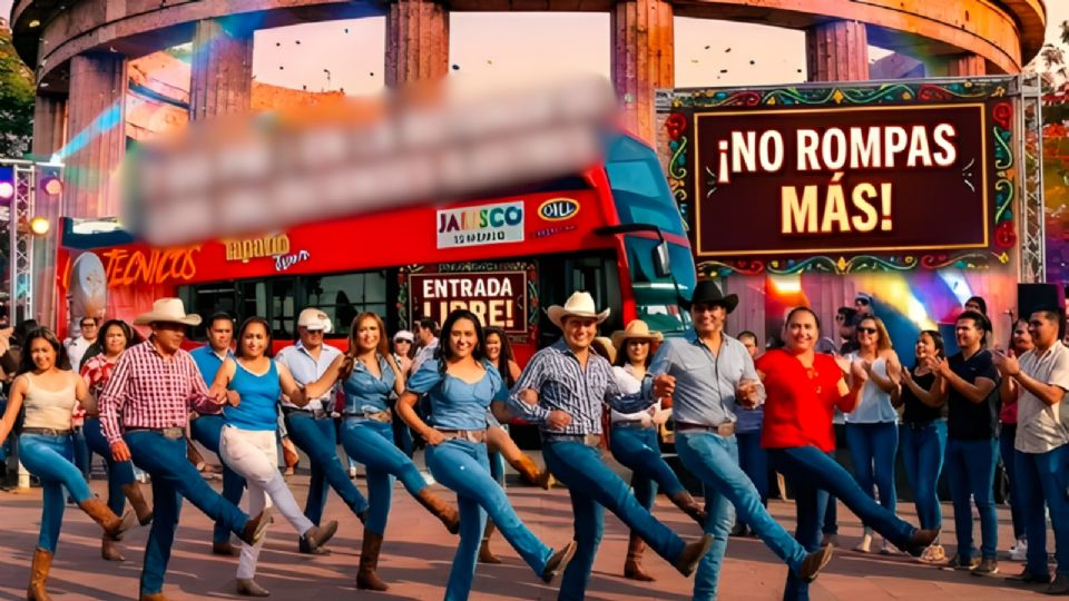 Jalisciences convocan baile masivo de No Rompas Más éxito de Caballo Dorado