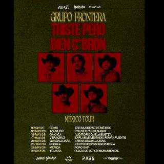 La gira de Grupo Frontera ya se siente en México