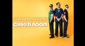 Kumbia 4 Ever prende la fiesta del fútbol con “Chiquiti Boom”