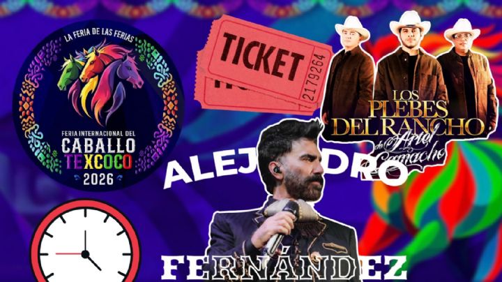 Feria del Caballo Texcoco 2026: Cartelera de artistas que darán concierto HOY 3 de abril; precio de los boletos
