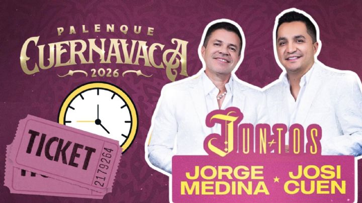 Palenque Cuernavaca 2026: ¿A qué hora empieza el concierto de Jorge Medina y Josi Cuen HOY 3 de abril? Precio de los boletos