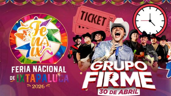 Feria Nacional de Ixtapaluca 2026: ¿A qué hora empieza el concierto de Grupo Firme HOY 30 de abril?