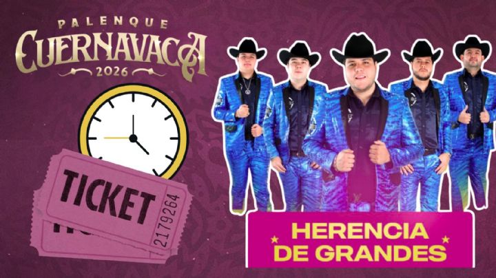 Palenque Cuernavaca 2026: ¿A qué hora empieza el concierto de Herencia de Grandes HOY 9 de abril? Precio de los boletos